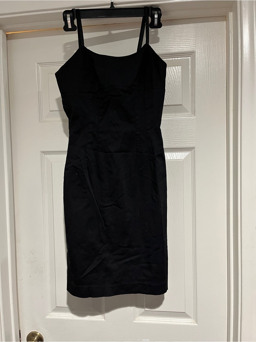 Twenty Black Mini Spaghetti-Strap Dress
